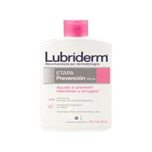 Crema Lubriderm Prevencion Fps30 400 Ml