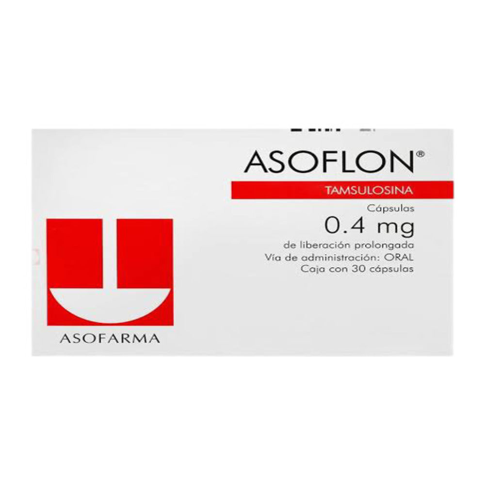 ASOFLON 0.4 MG CAPSULAS 30