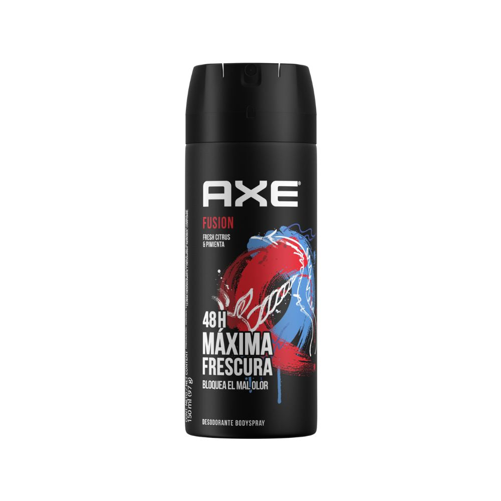 DESODORANTE AXE MEN FUSION SPRAY 150 ML