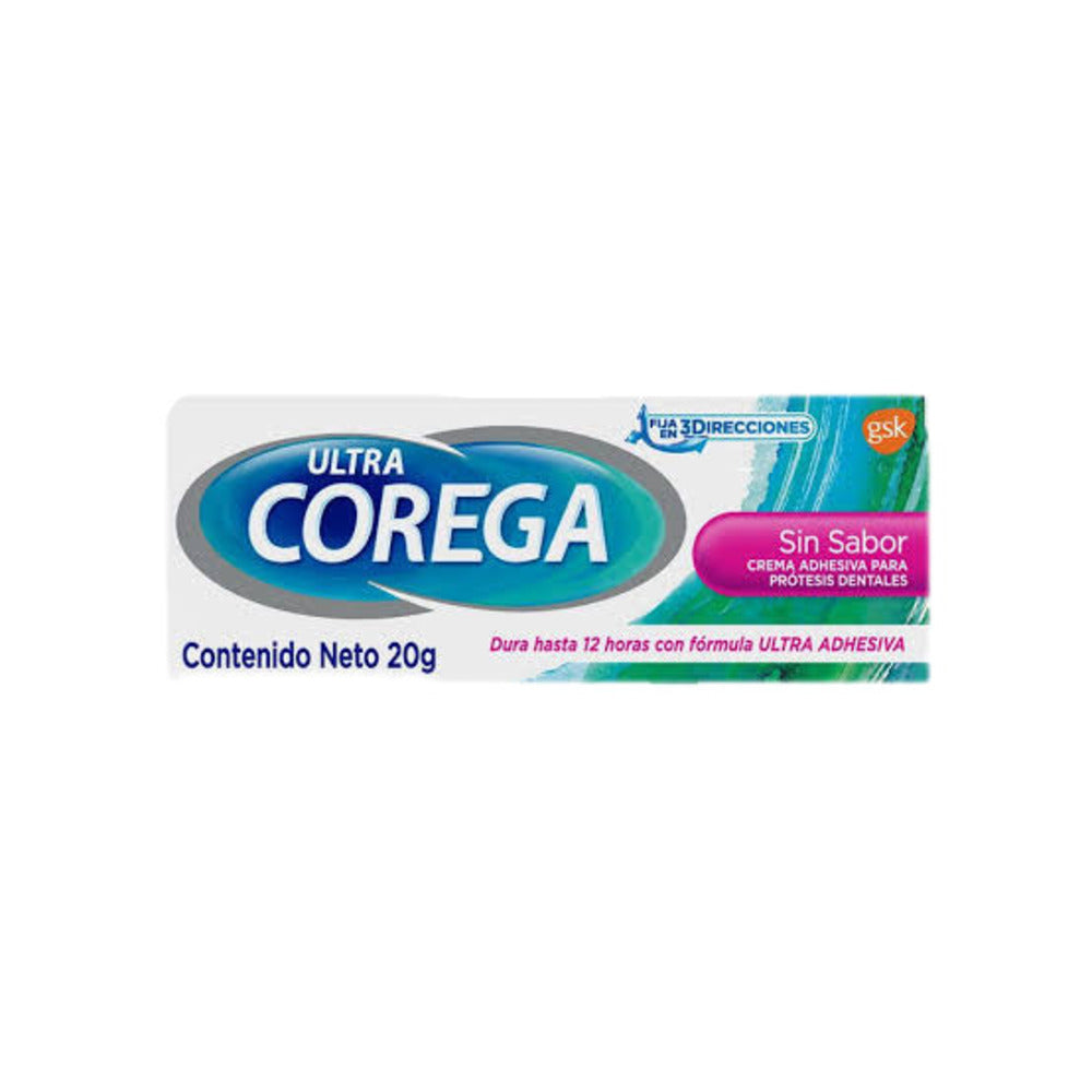 Crema Corega Ultra Sin Sabor 20 Gramos