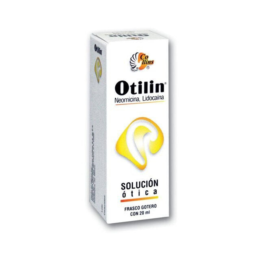 Otilin (Neomicina/Lidocaina) Solucion Otica 20 Mililitros