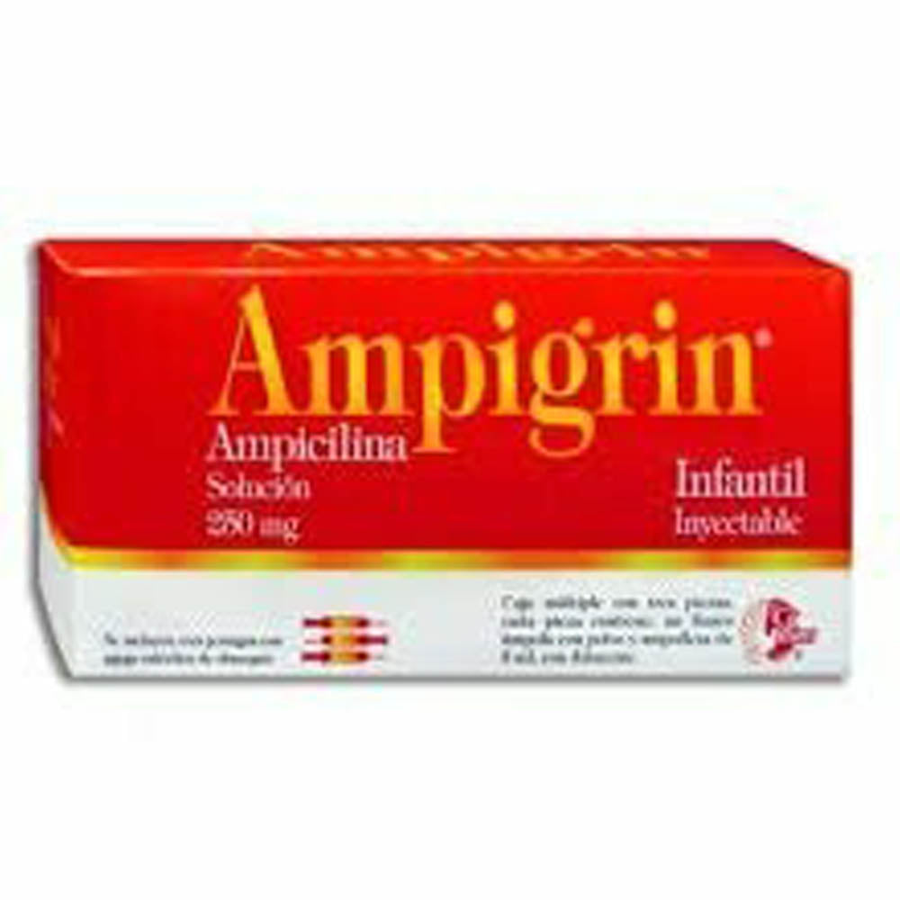 AMPIGRIN INF SOLUCIÓN INYECTABLE 3X5 ML
