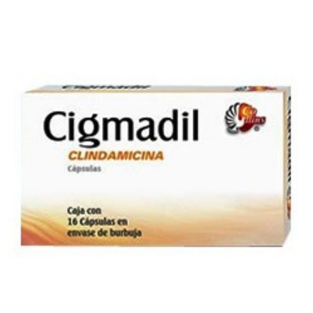 CIGMADIL (CLINDAMICINA) 300 MG CON 16