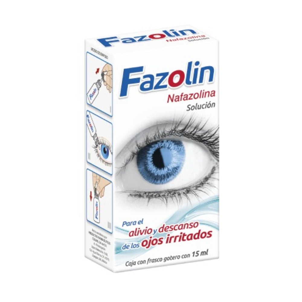 Fazolin (Nafazolina) 1 Mg Gotero 15 Ml