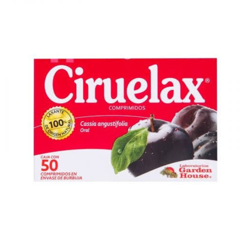 Ciruelax 480/89.88 Mg Comprimidos Con 50