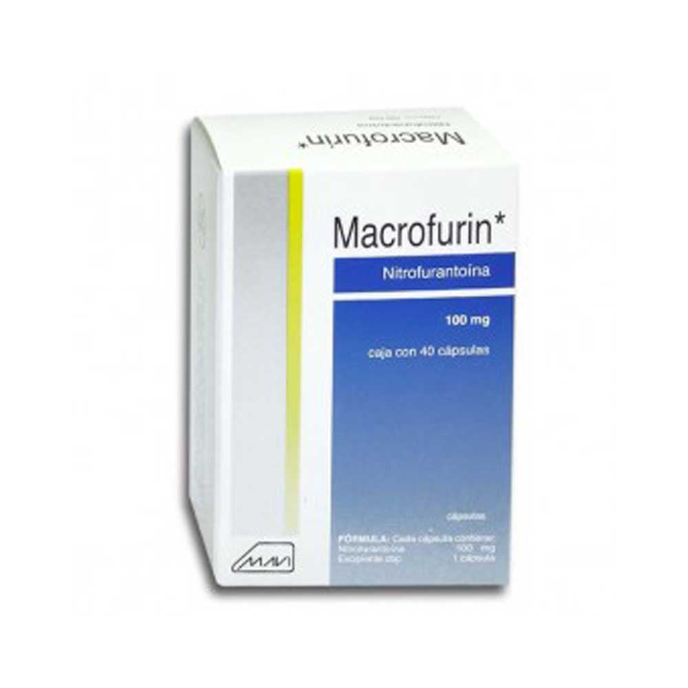 MACROFURIN (NITROFURANTOINA) 100 MG CON 40 CAPSULAS