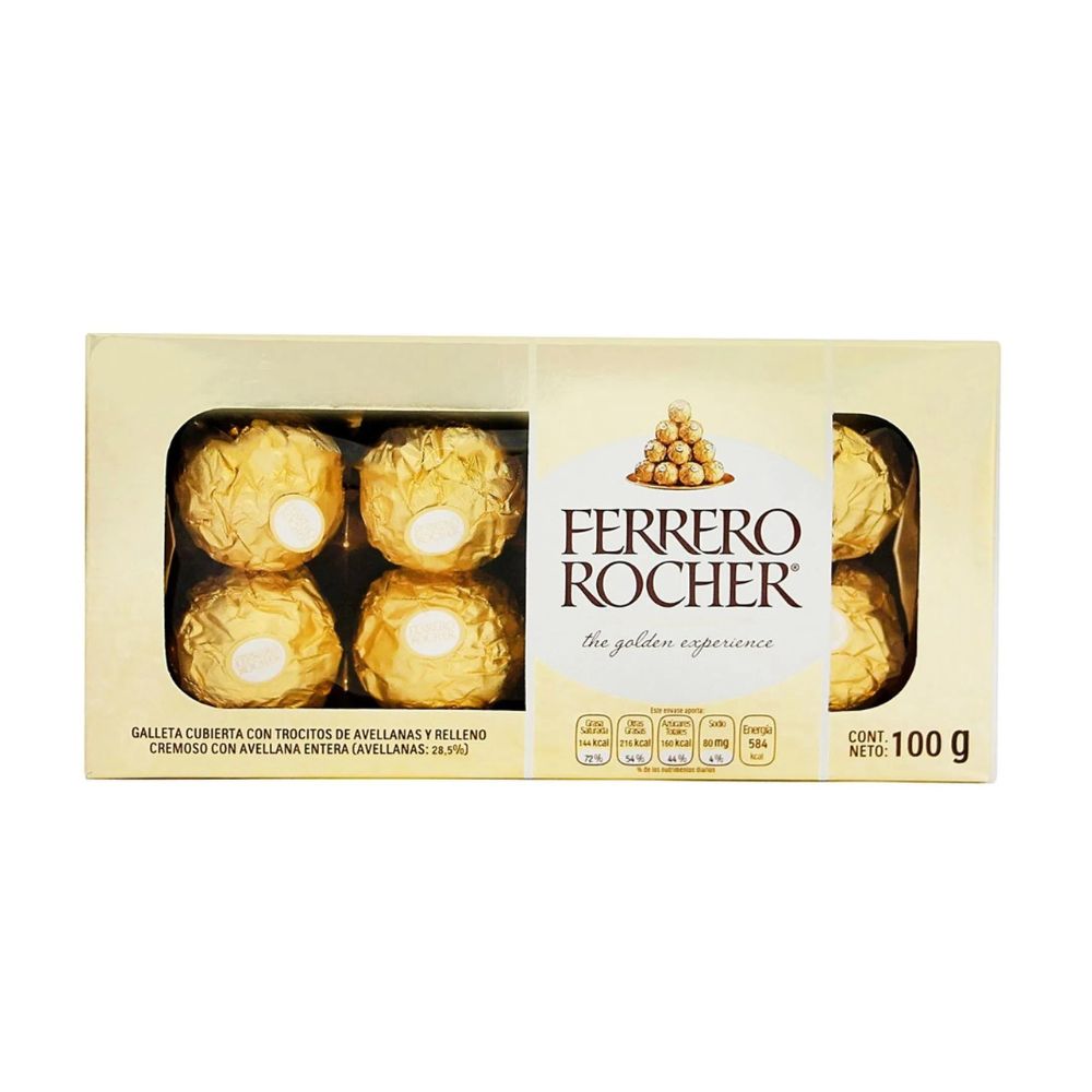 Chocolate Ferrero Rocher 100 Gramos