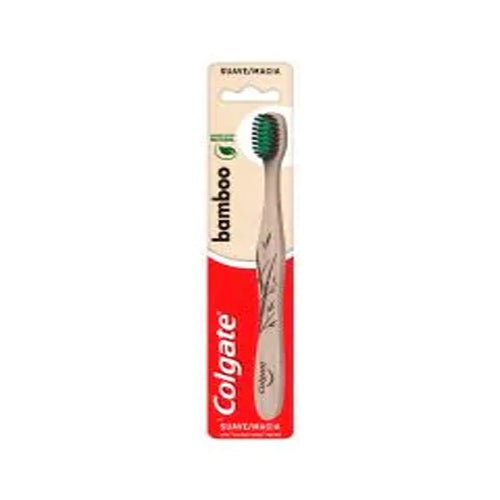 CEPILLO DENTAL COLGATE BAMBOO SUAVE NATURAL