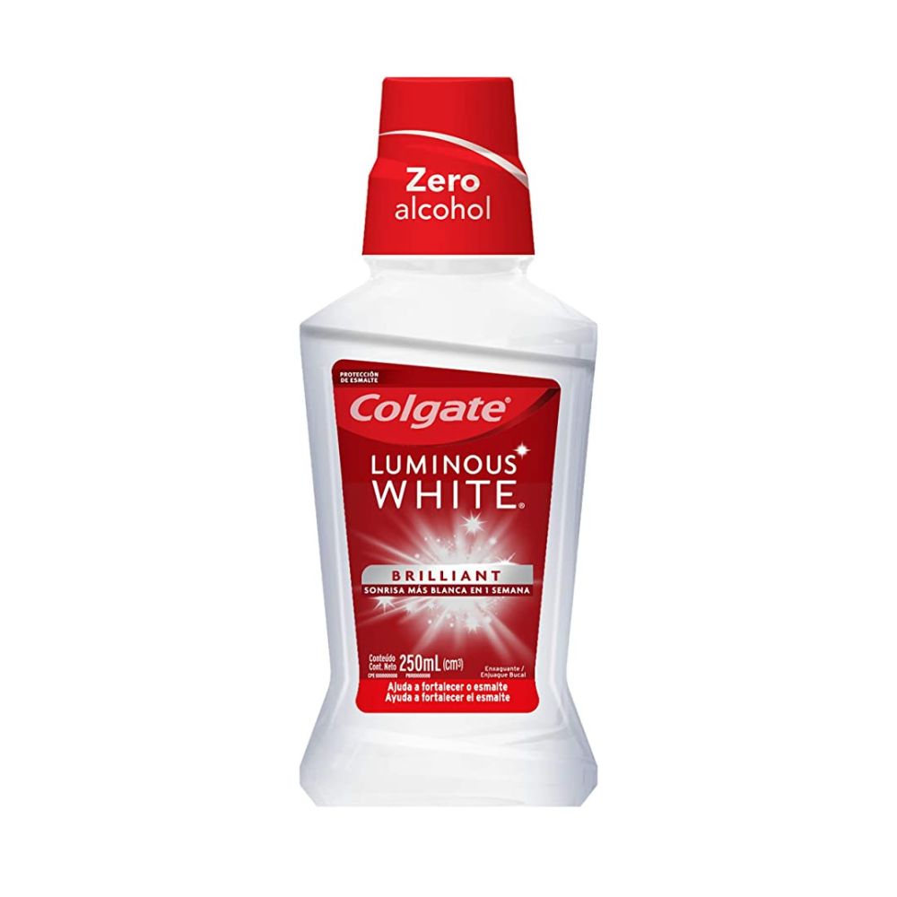 ENJUAGE BUCAL COLGATE LUM-WHITE 250 ML
