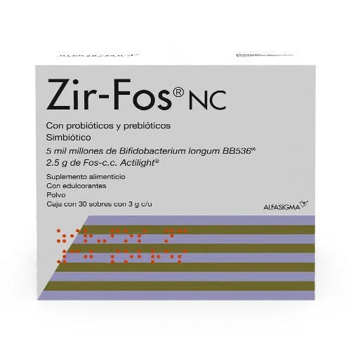 Zir-Fos Nc Suplemento Alimenticio 30Sb 3 G Polvo
