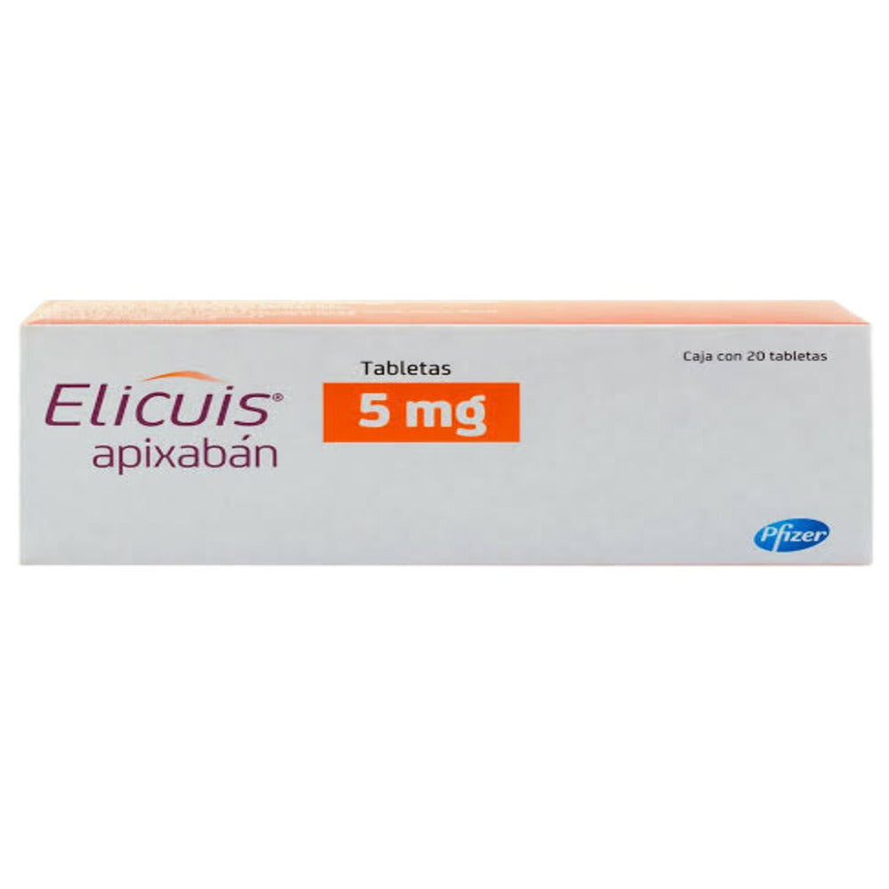 ELICUIS 5 MG TABLETAS 20
