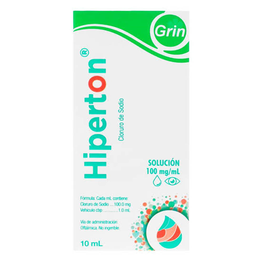 HIPERTON 10% 100 MG SOLUCIÓN 10 ML