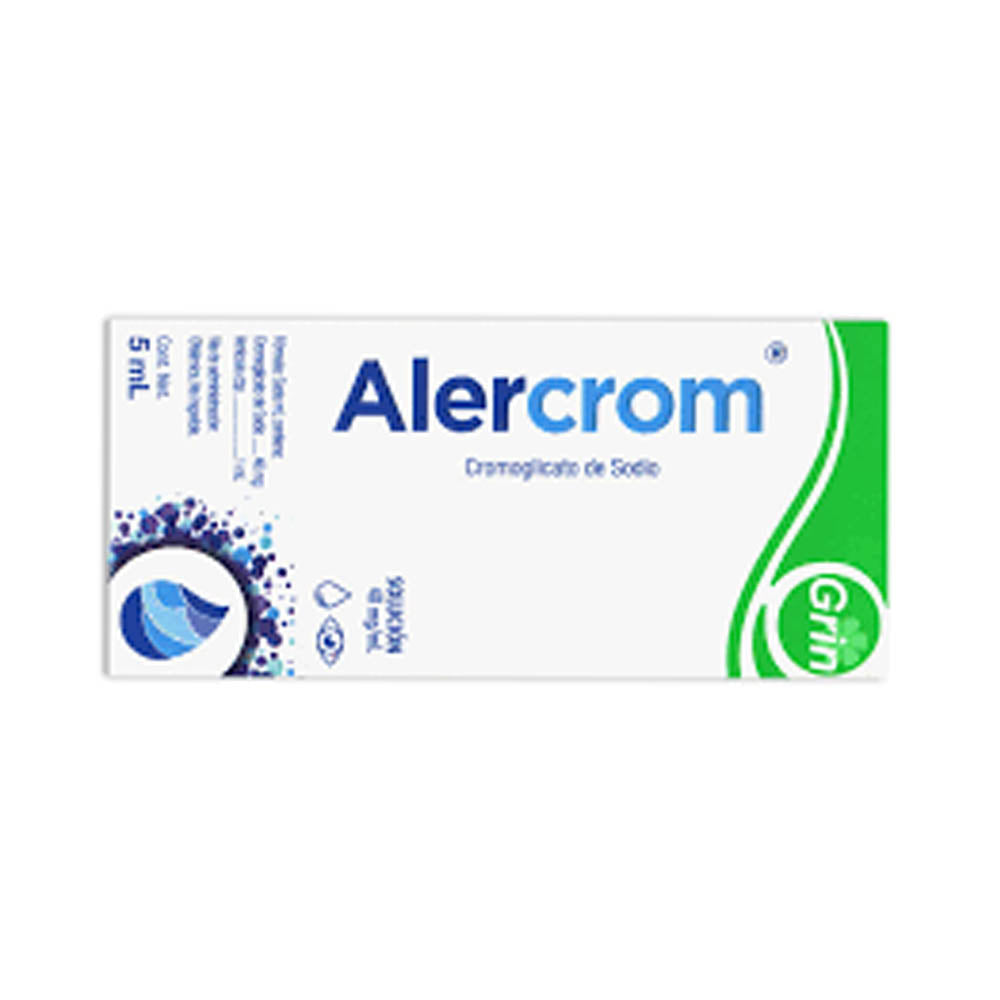 ALERCROM 4% SOLUCIÓN 5 ML