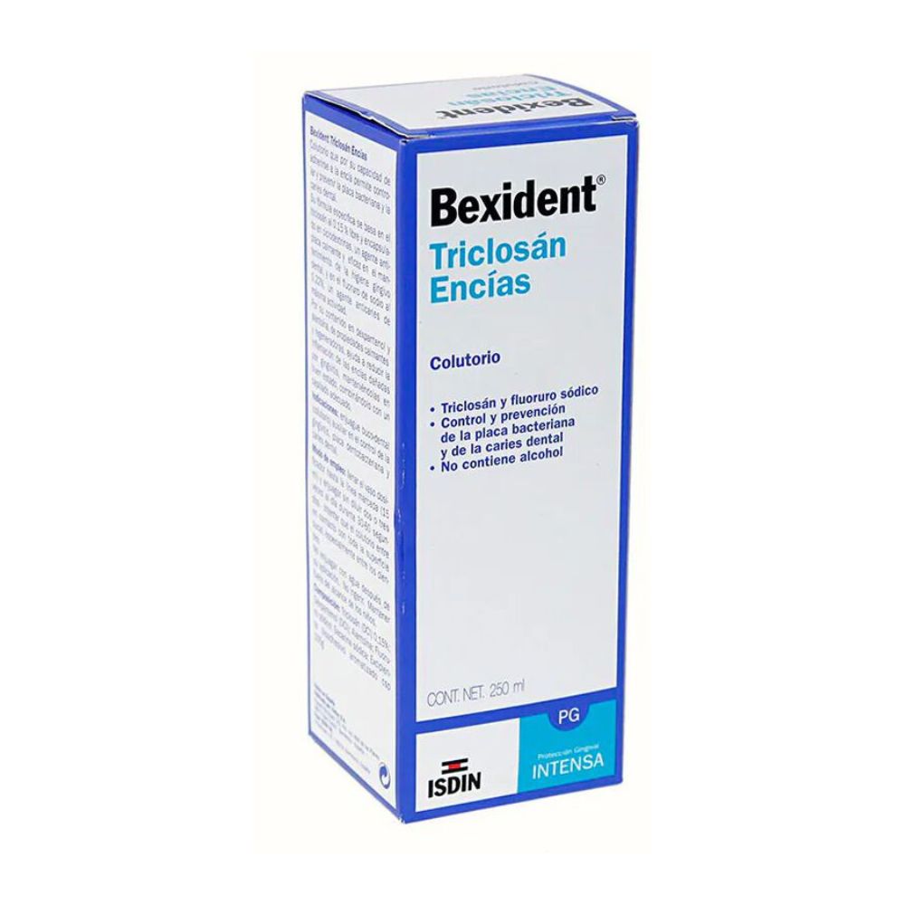 Bexident Triclosan Colutorio250Ml Clorhexidina 