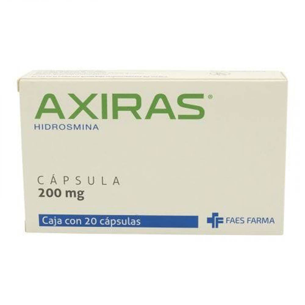 Axiras 200 Mg Con 20 Capsulas