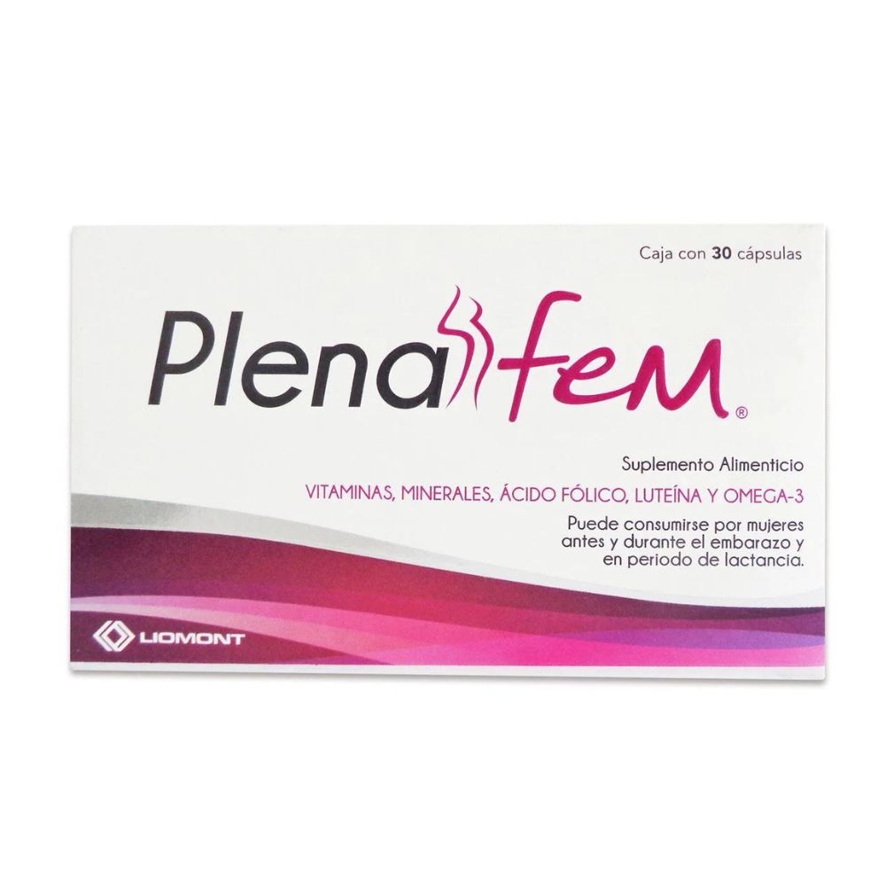 Plenafem Suplemento Alimenticio Capsulas 28