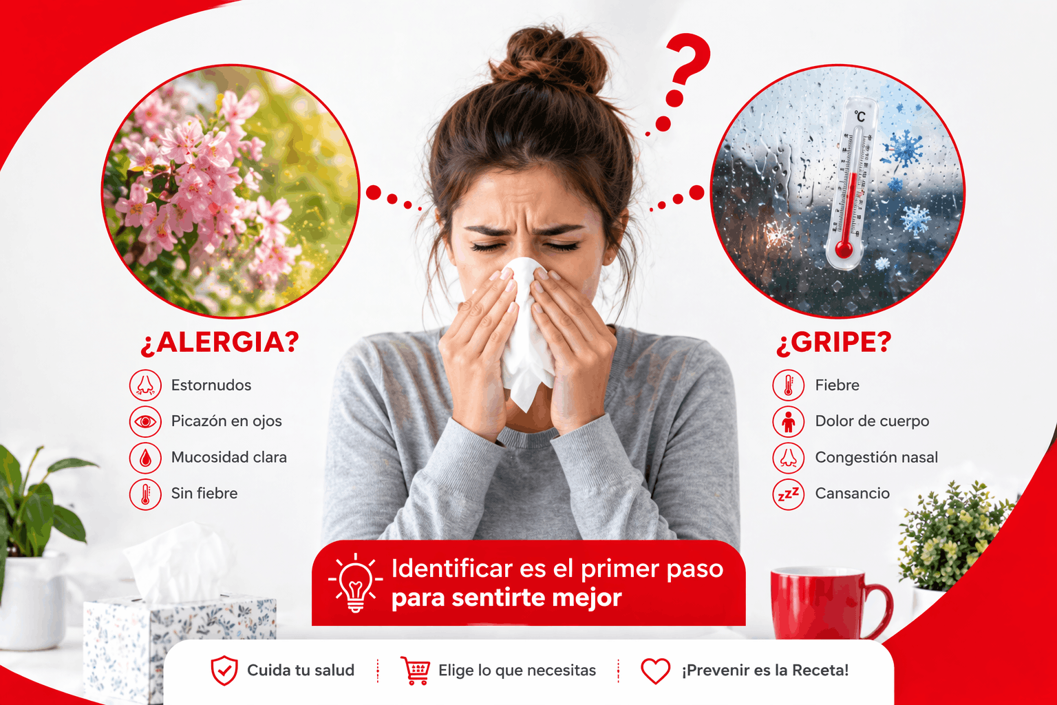 Gripe o Alergia ¿que tengo?