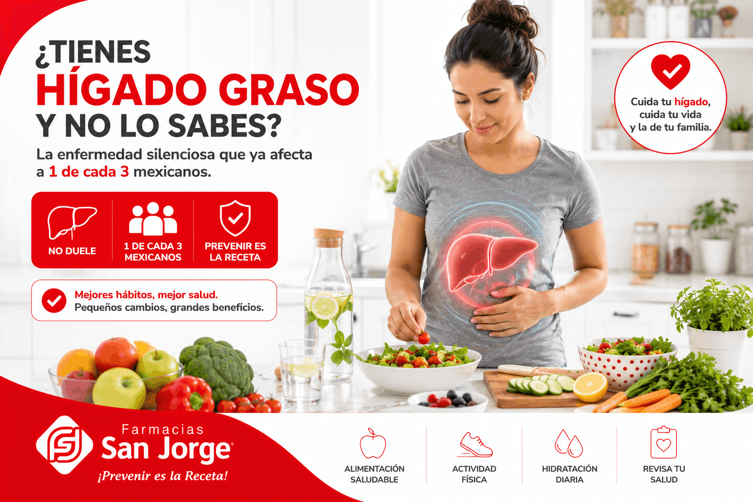 ¿Tienes hígado graso y no lo sabes?