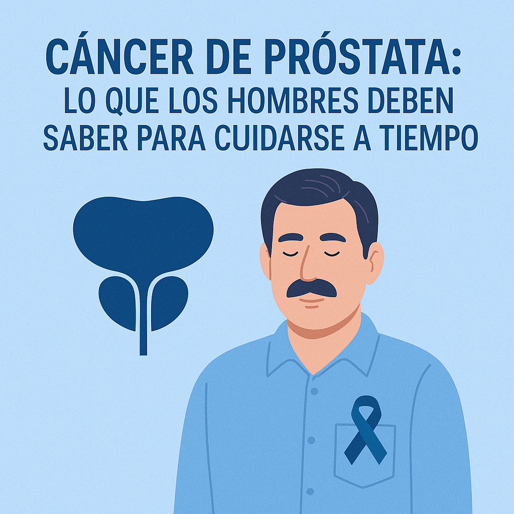 Cáncer de próstata: Lo que los hombres deben saber para cuidarse a tiempo