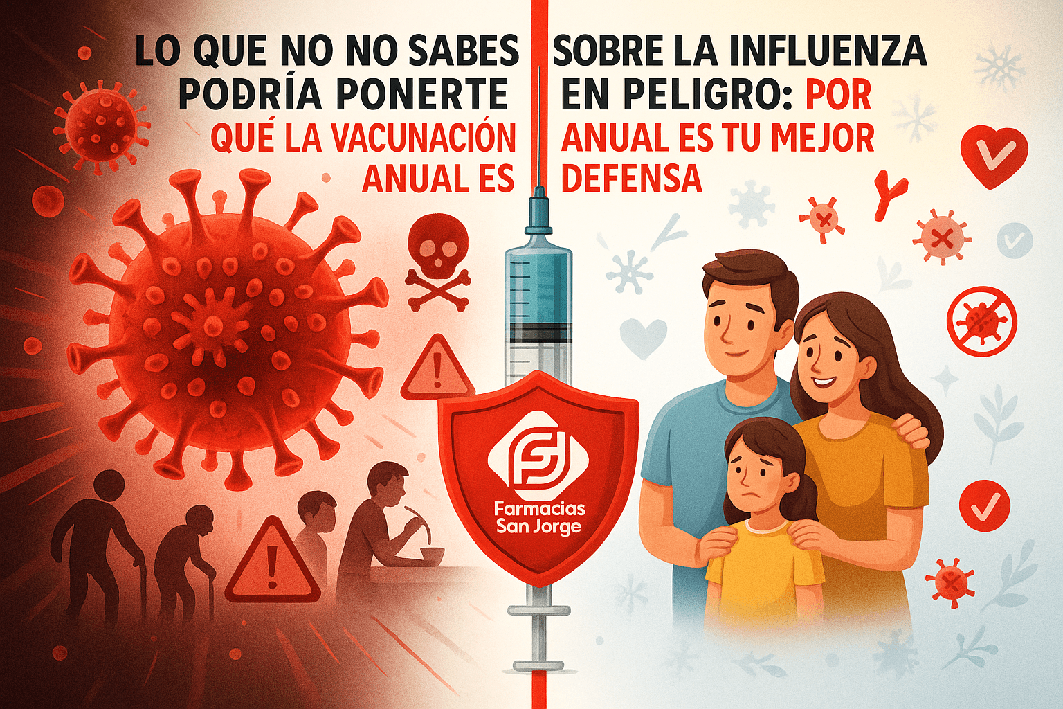 Lo Que No Sabes Sobre la Influenza Podría Ponerte en Peligro: Por Qué la Vacunación Anual es Tu Mejor Defensa