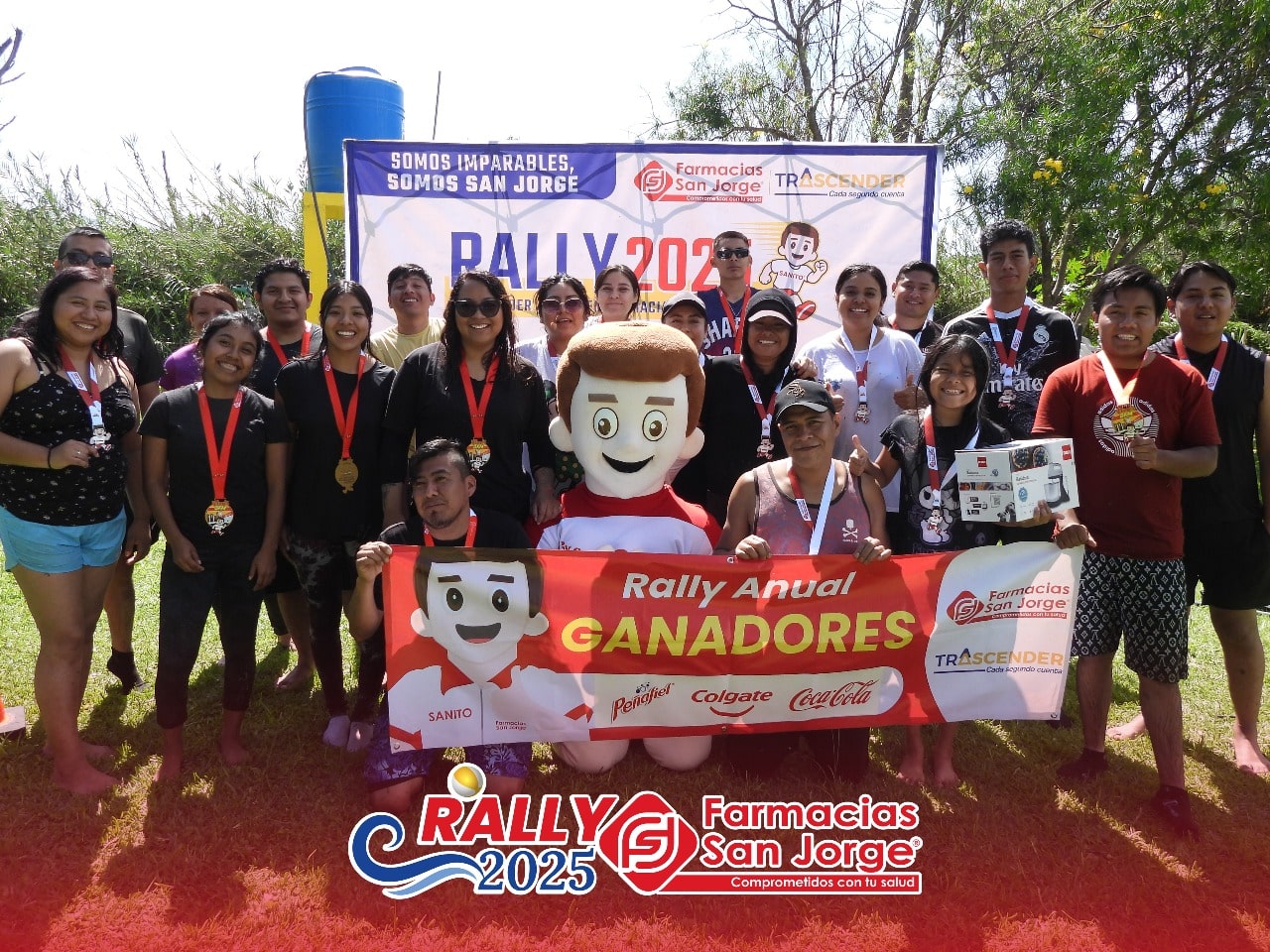 Rally Anual 2025 Farmacias San Jorge - Ganadores