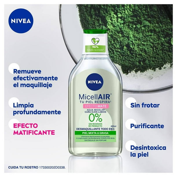 Agua Micelar Nivea Efecto Mate 02 400 Ml