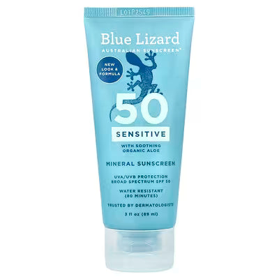 Protector Solar Blue Lizard 50 Sensitive 89 Ml