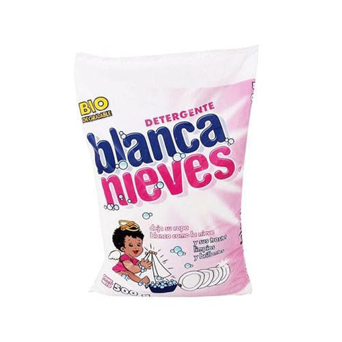 Detergente En Polvo Blanca Nieves 500 Gr