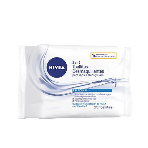 Toallitas Humedas Nivea Limpieza Facial Para Piel Normal Con 25