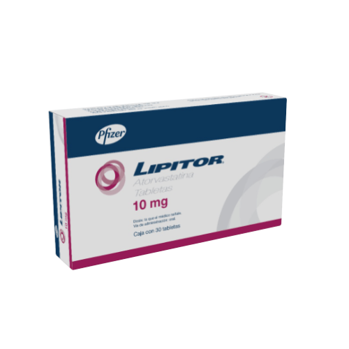 Lipitor 10 Mg Con 30 Tabletas