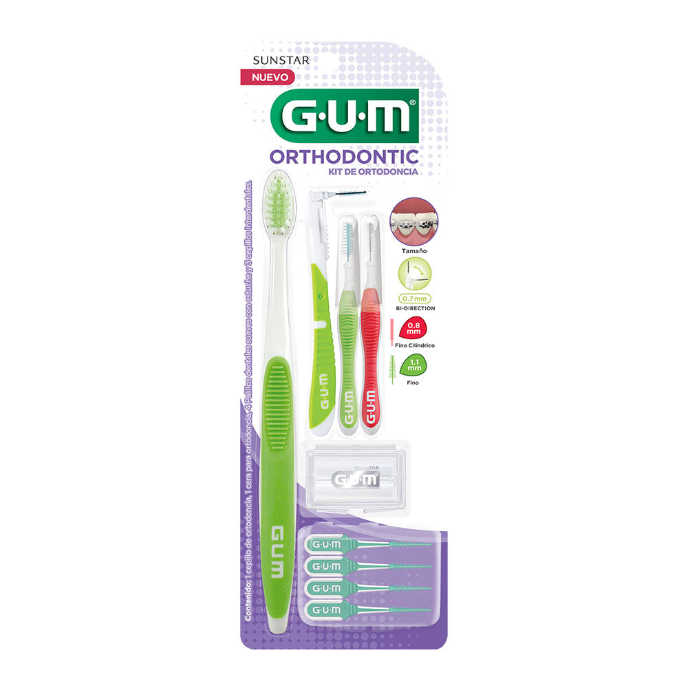 Kit De Ortodoncia Gum Con 6 Piezas
