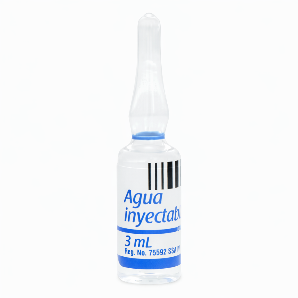 Agua Inyectable 3 Ml Pisa