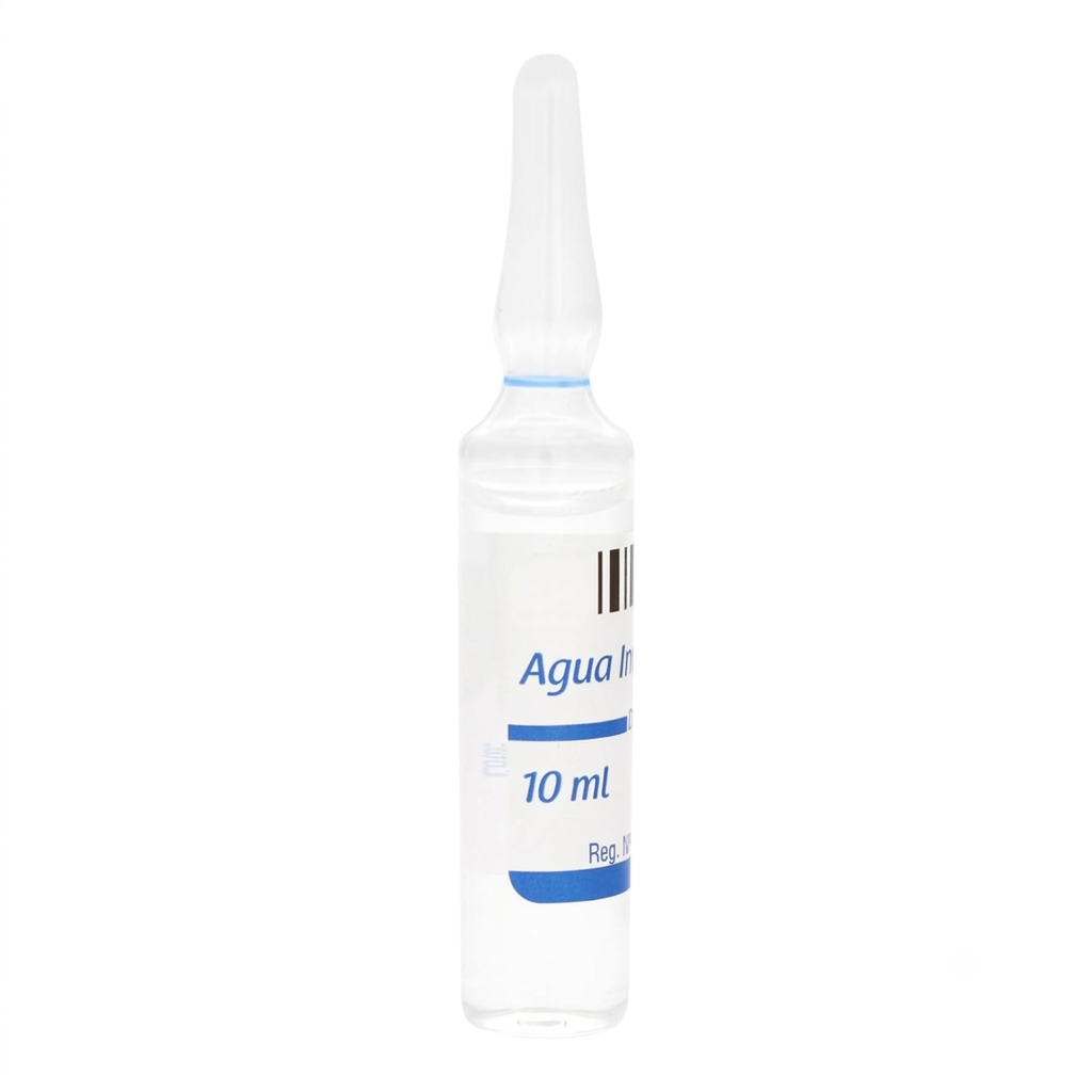 Agua Inyectable 10 Ml Pisa