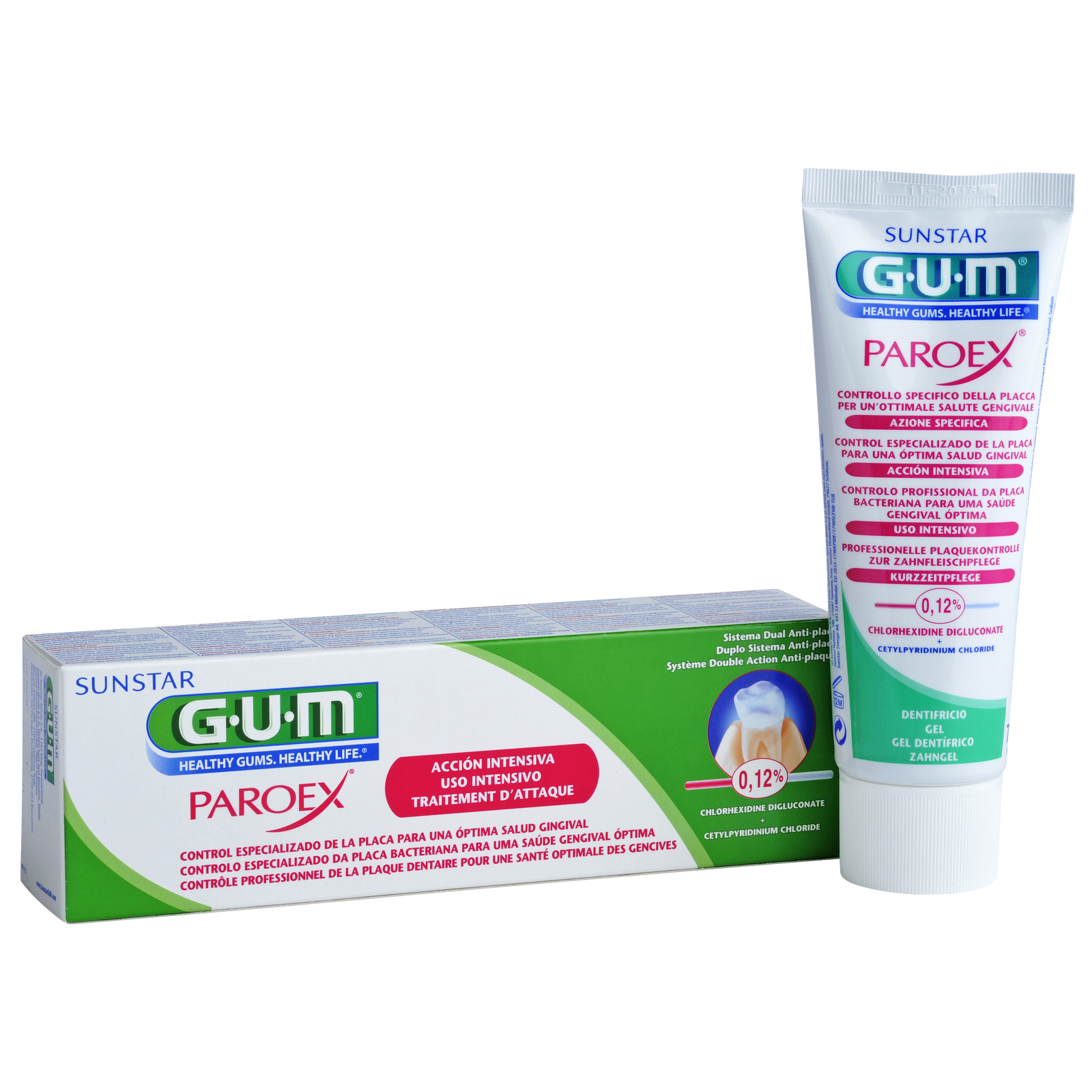 Gel Dental Paroex Gingivitis Tubo 75 Ml