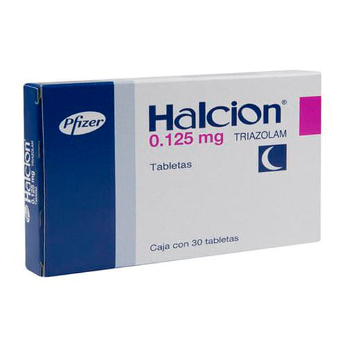 Halcion 0.125 Mg Con 30 Tabletas