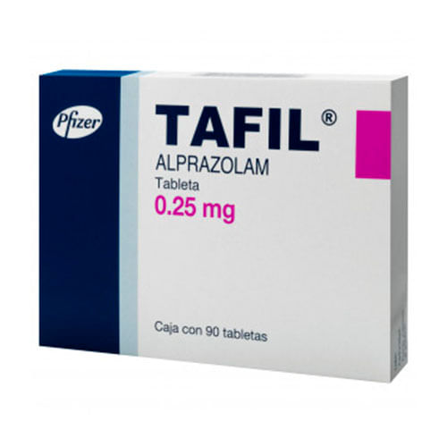 Tafil 0.25 Mg Con 90 Tabletas