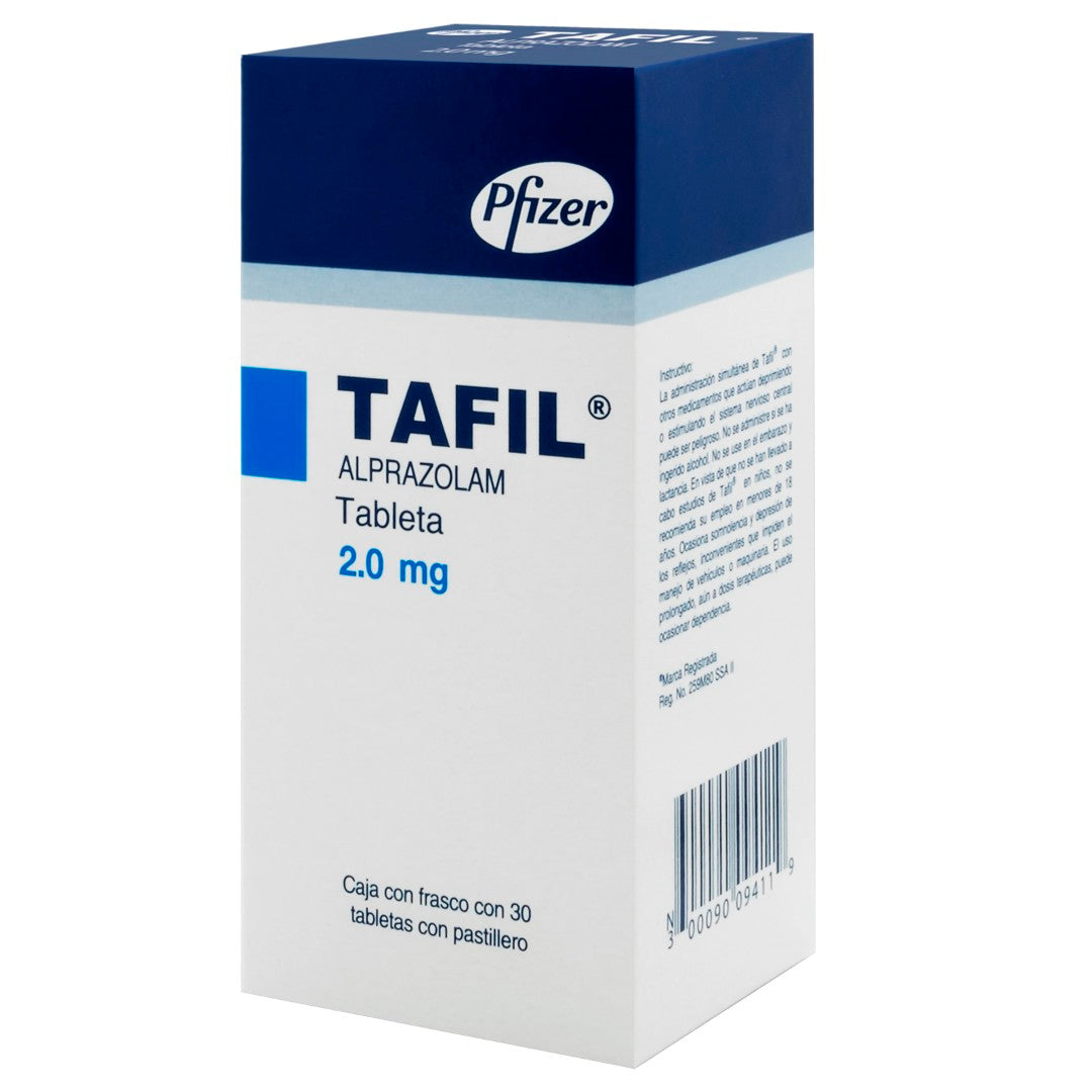 Tafil 2 Mg Con 30 Tabletas