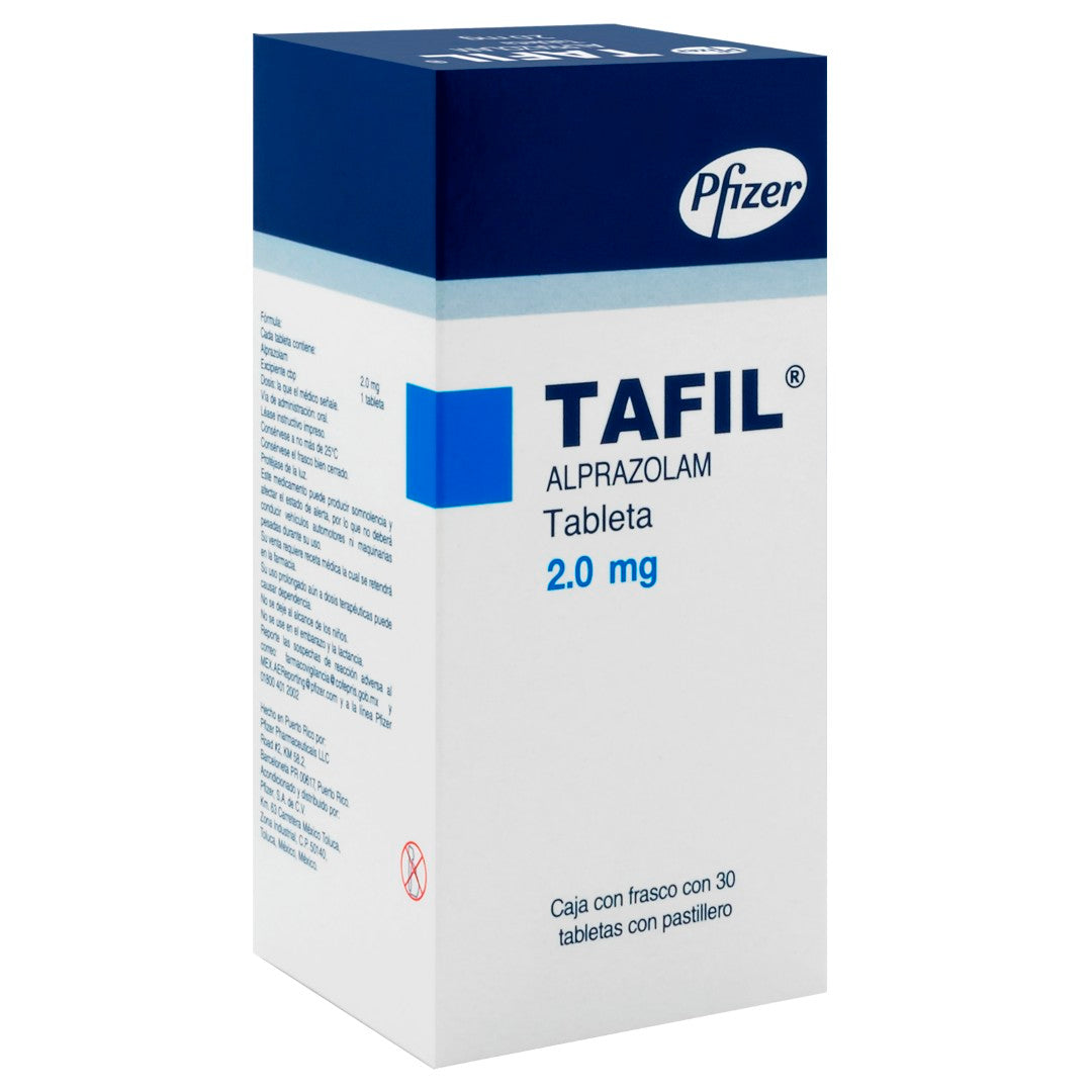 Tafil 2 Mg Con 30 Tabletas