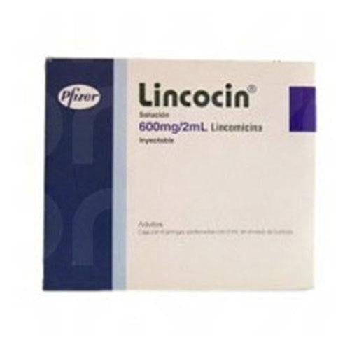 Lincocin 600 Mg Jeringa Prellenada 6 X 2 Ml