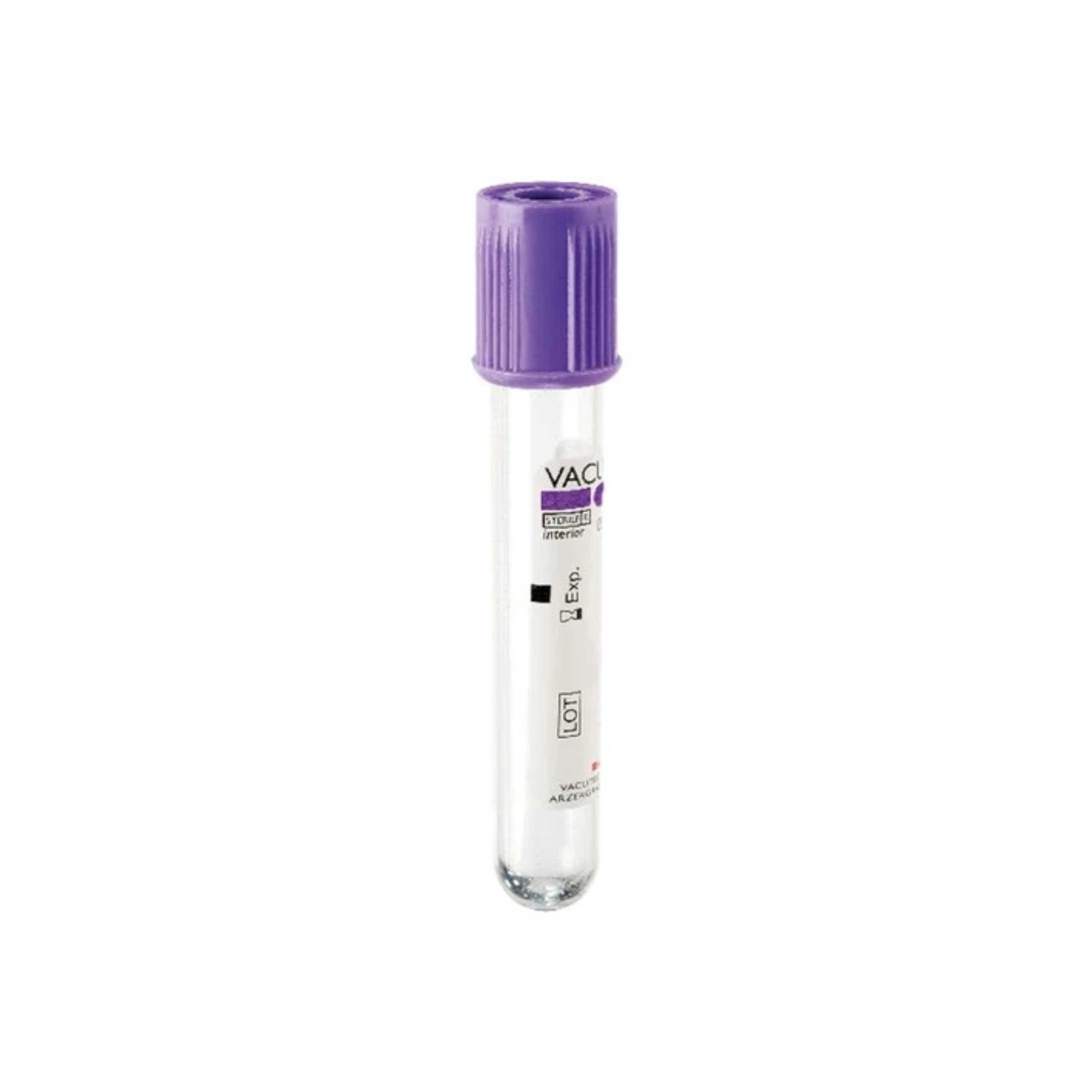 Tubo Vacutainer Lila