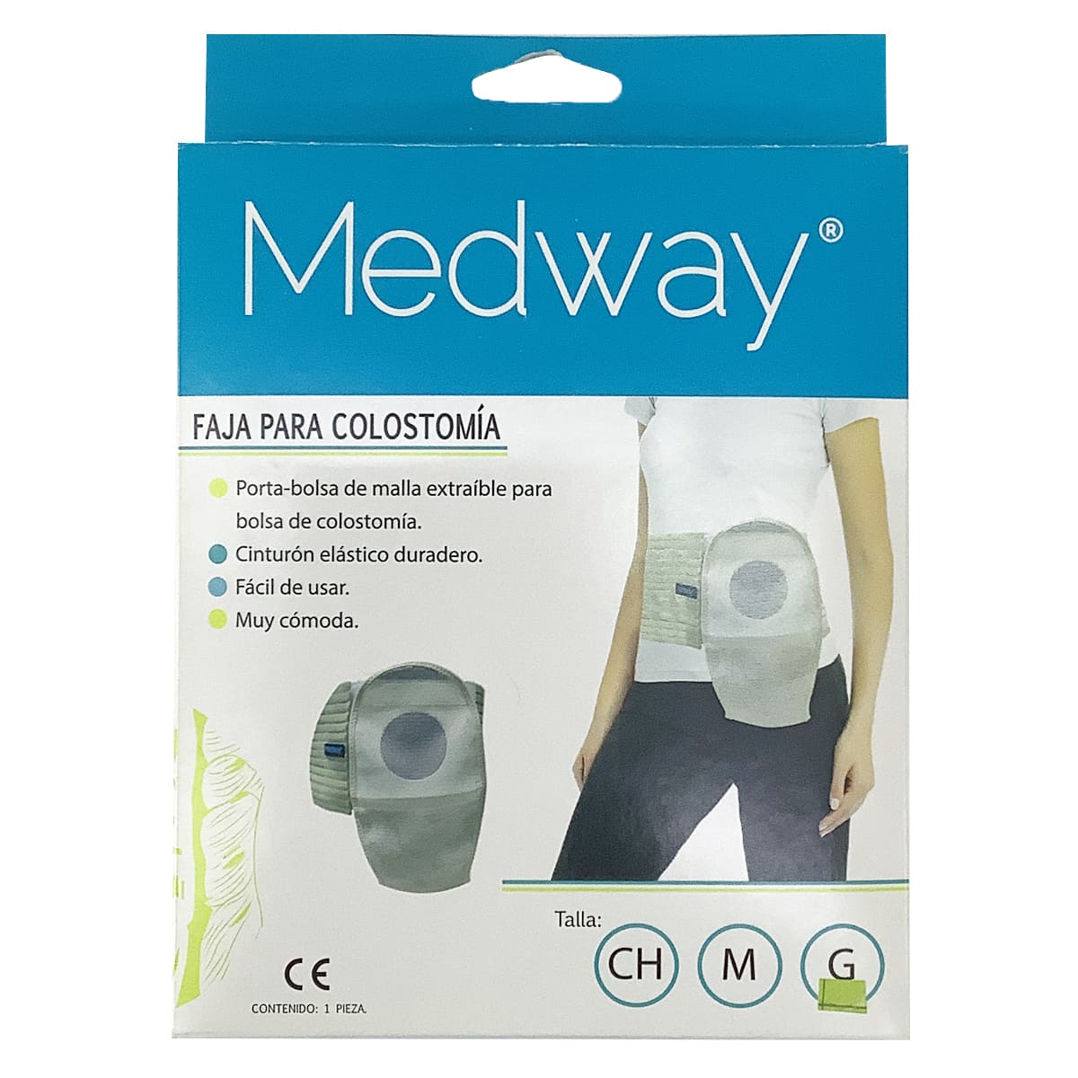 Faja Para Colostomia Grande Medway