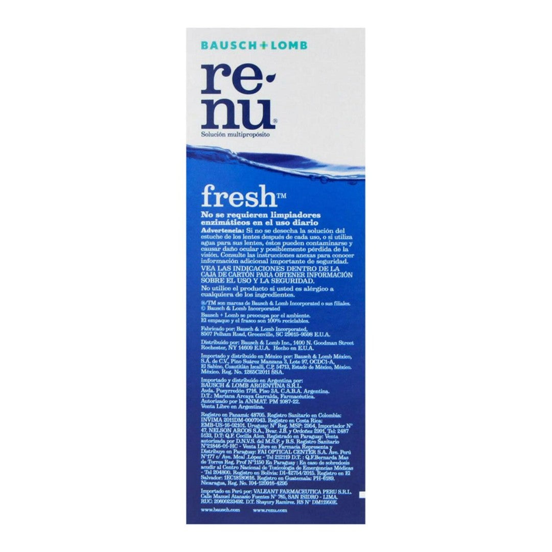 Renu-Plus No Rub Solución 60 Ml