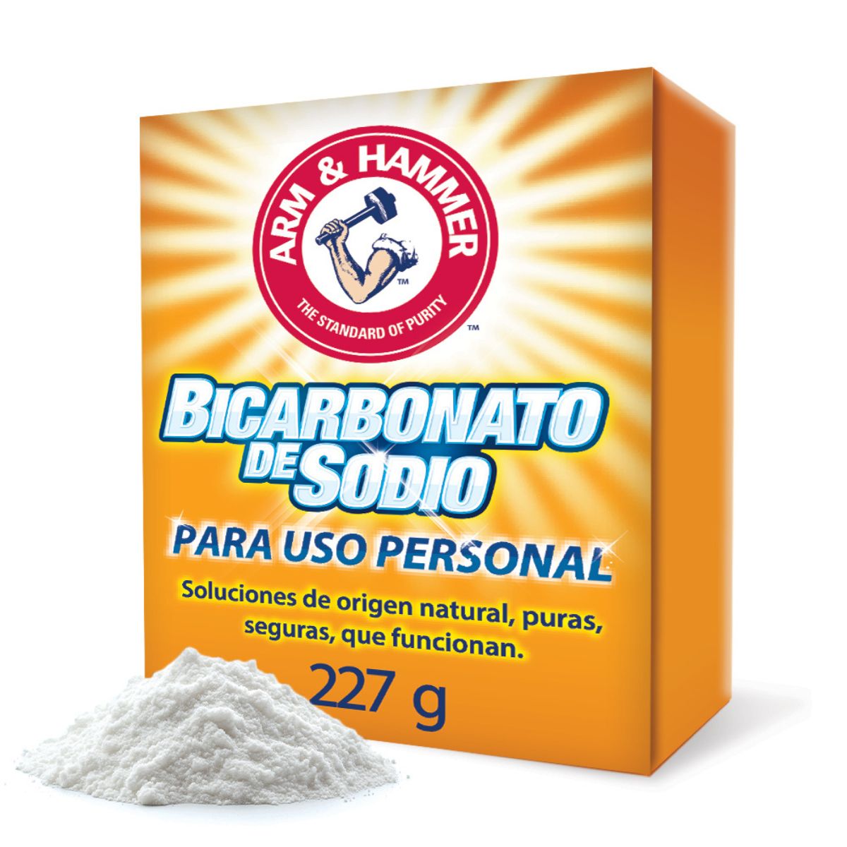 Bicarbonato De Sodio Puro Arm & Hammer 227 G