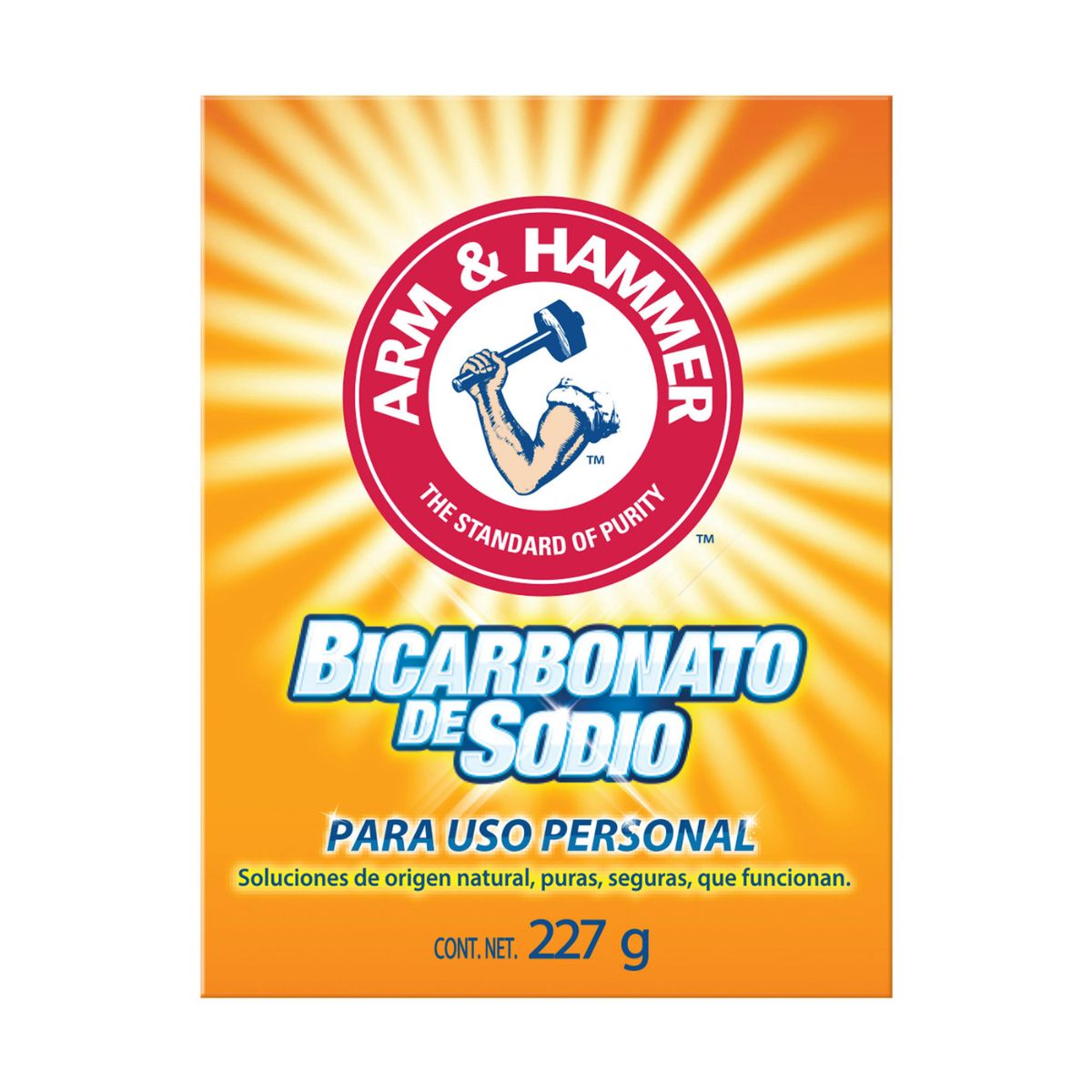 Bicarbonato De Sodio Puro Arm & Hammer 227 G