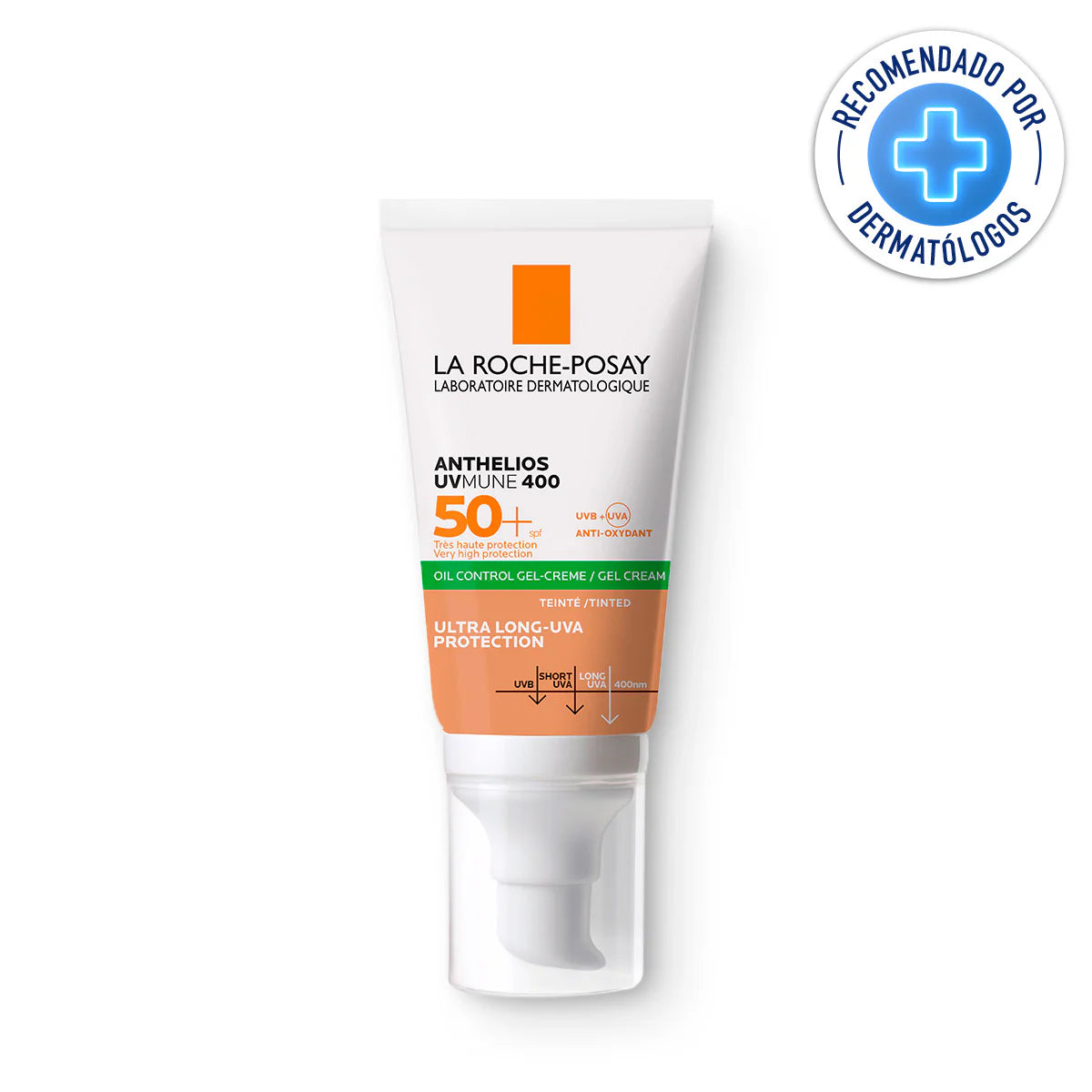 Bloqueador Anthelios Xl Anti-Brillo Fps 50 + 50 Ml