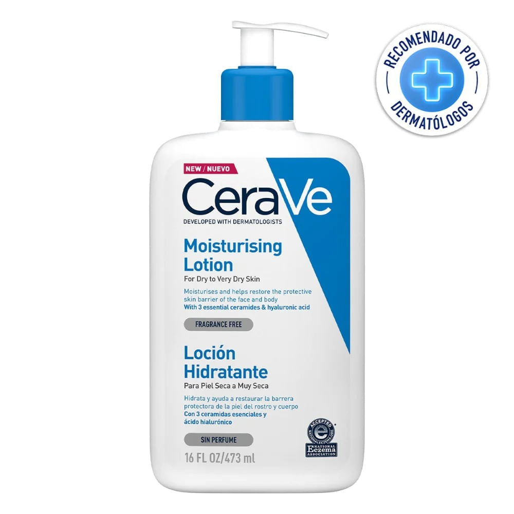 Crema Corporal Cerave Locion Hidratante Para Piel Seca 473 Ml