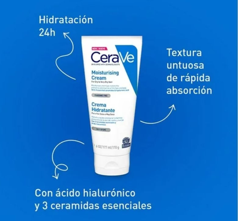 Cra Corp Cerave Hidra Seca 170 Ml