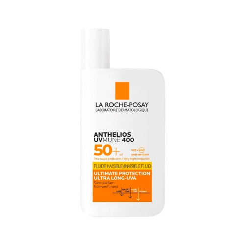 Bloqueador Anthelios Uvmune 400 50+ Invisible Fluido 50 Ml