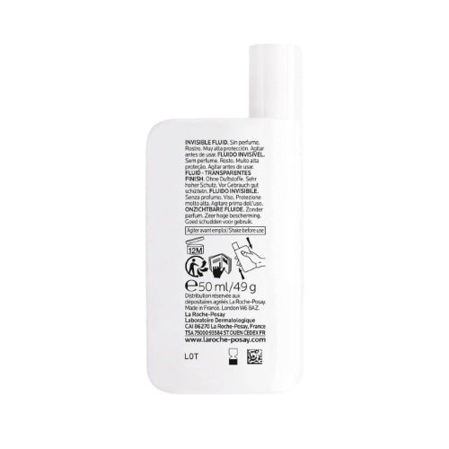 Bloqueador Anthelios Uvmune 400 50+ Invisible Fluido 50 Ml