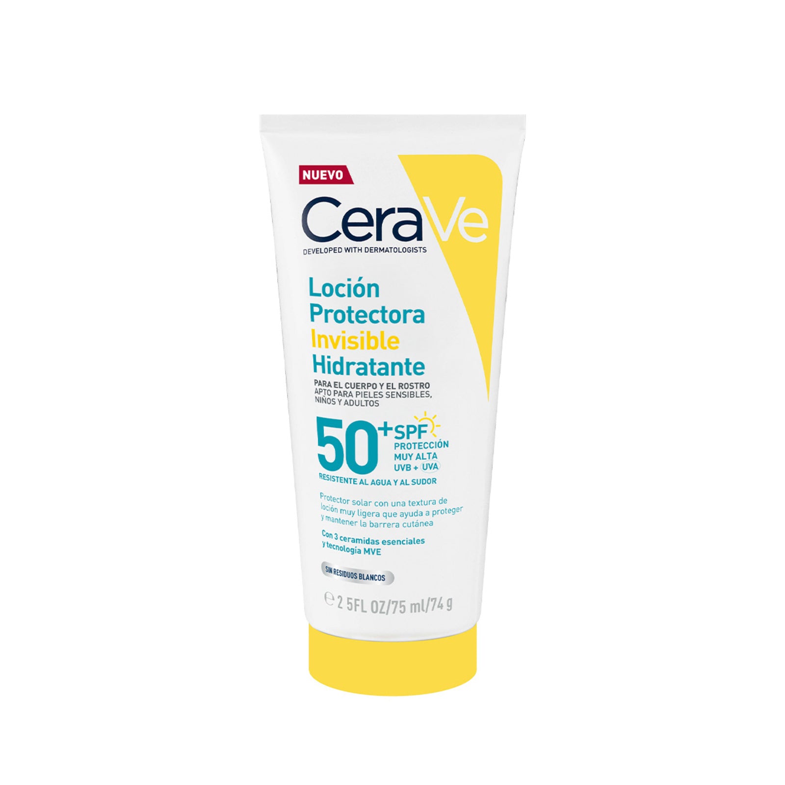 Locion Protectora Cerave Invisible Hidratante 75 Ml